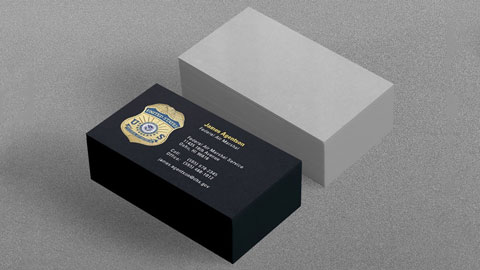 18pt C1S Uncoated Business Cards